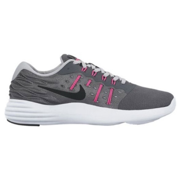 Nike Shoes - Nike Women's Lunarstelos Running Shoe Grey/Pink Blast 6.5